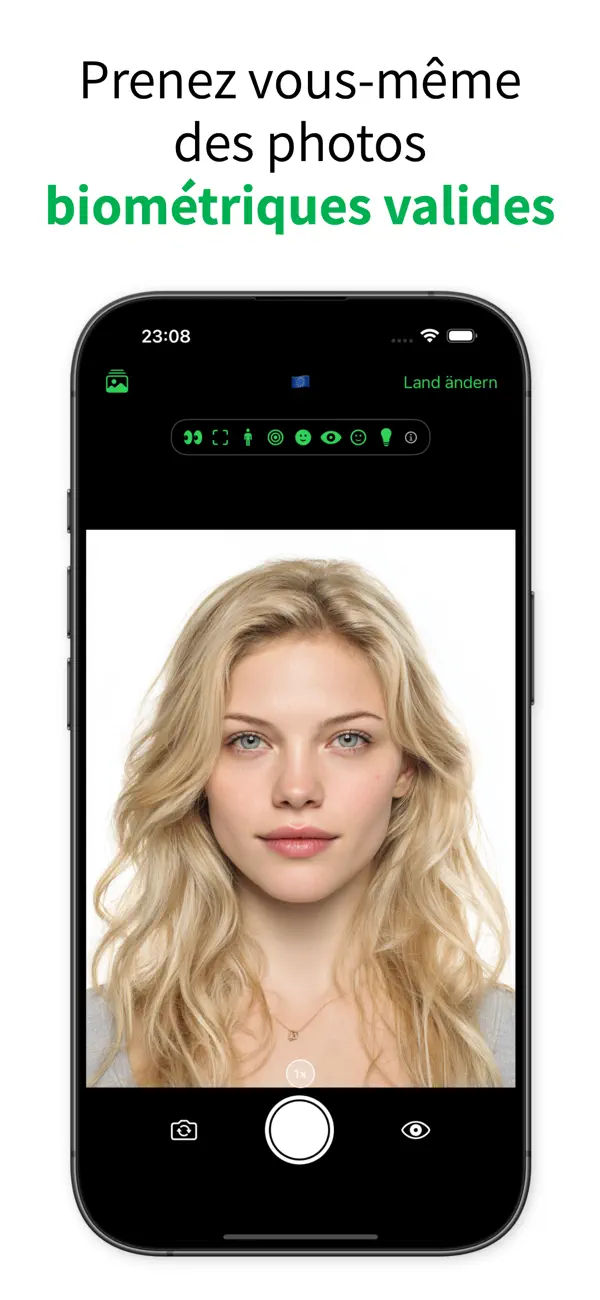 Screenshot #2 pour Greencard: Photo Passeport