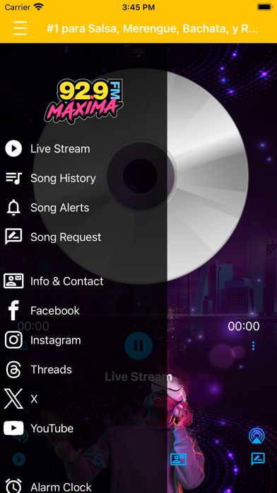 Maxima 92.9 iPhone screenshot 2 - Entertainment app