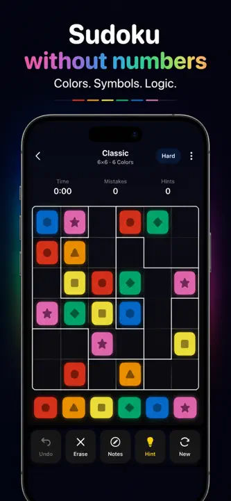 Prisma – Color Sudoku screenshot 1