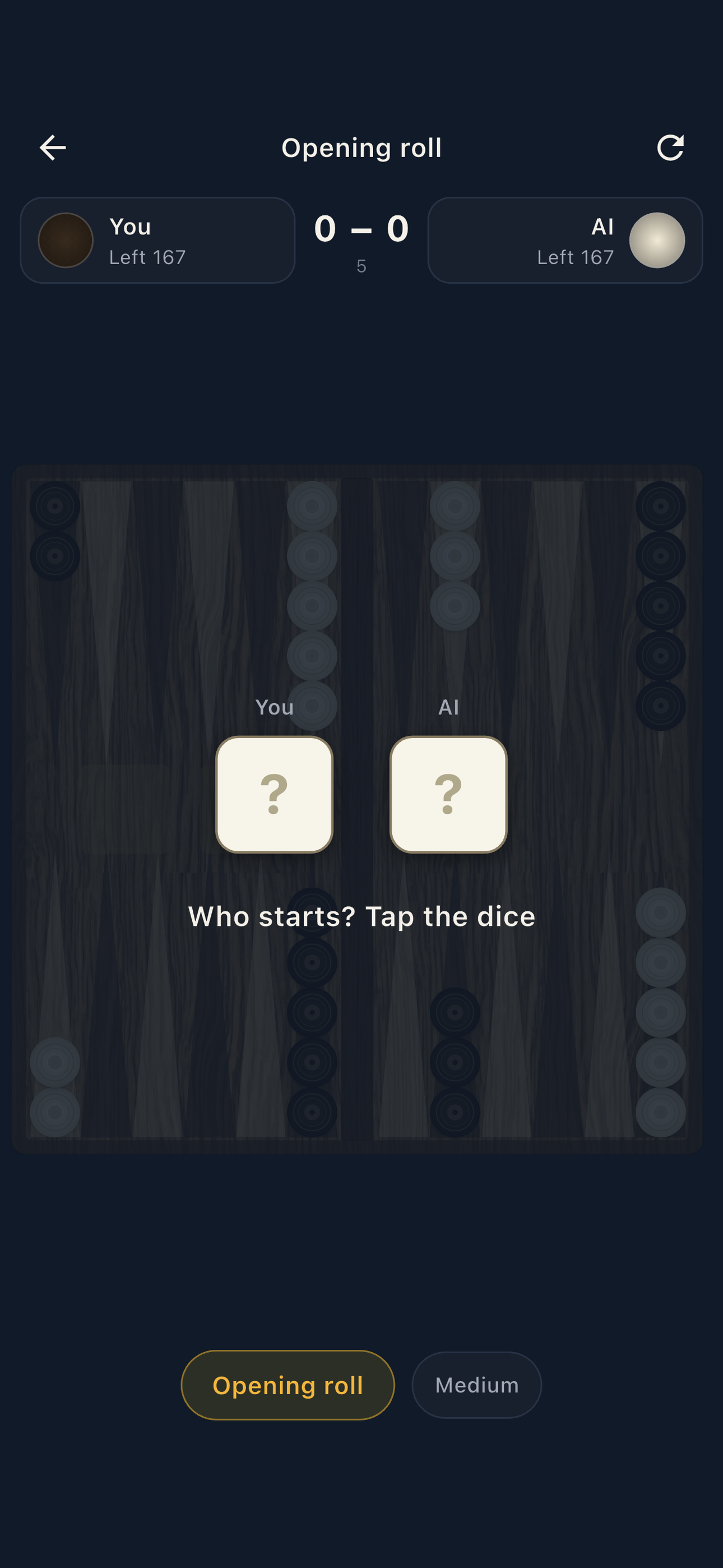 BlueTavla screenshot 2