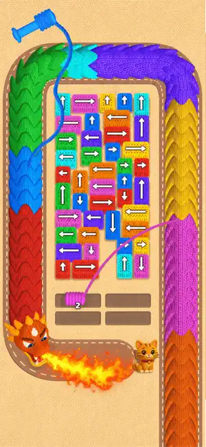 Wool Crush™-Escape Traffic Jam iPhone screenshot 1