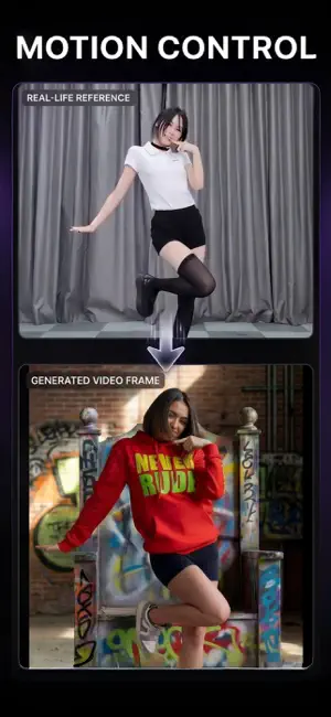 AI Character Motion Swap VIORA screenshot 1
