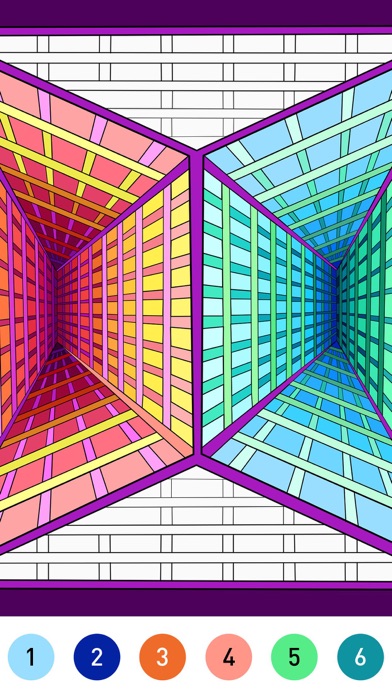 Mandala Coloring Book Game Screenshot