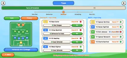 Screenshot 6 di 6 di Academy Soccer Manager