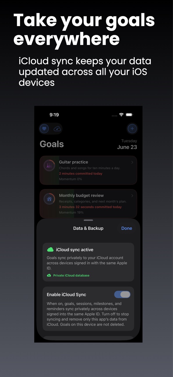 iPhone screenshot