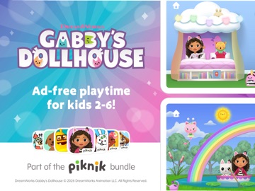 Gabbys Dollhouse: Cat Games iPad screenshot