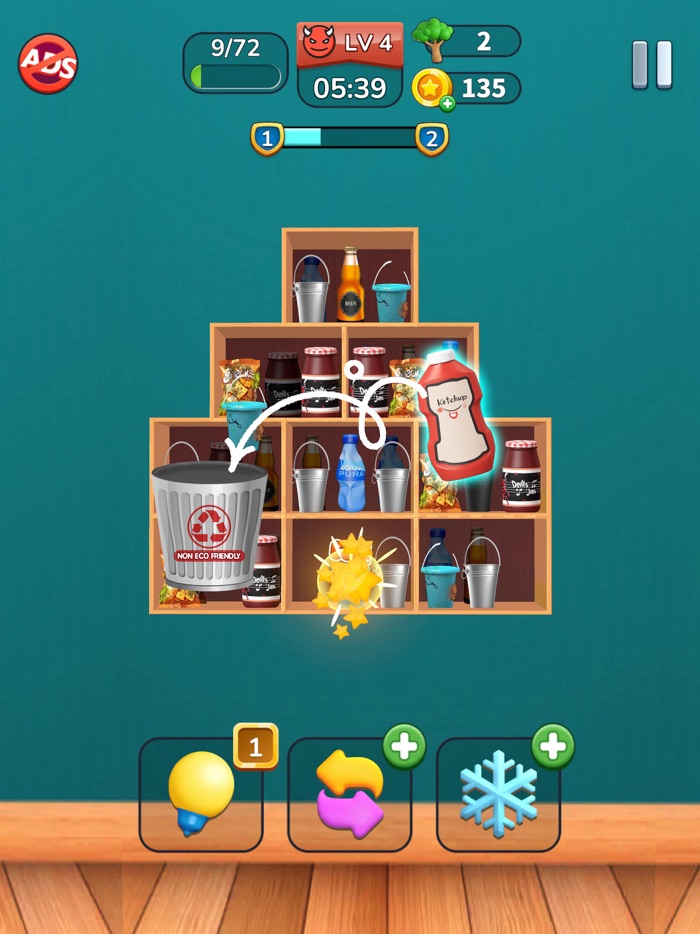 Eco Sort Goods Matching Puzzle