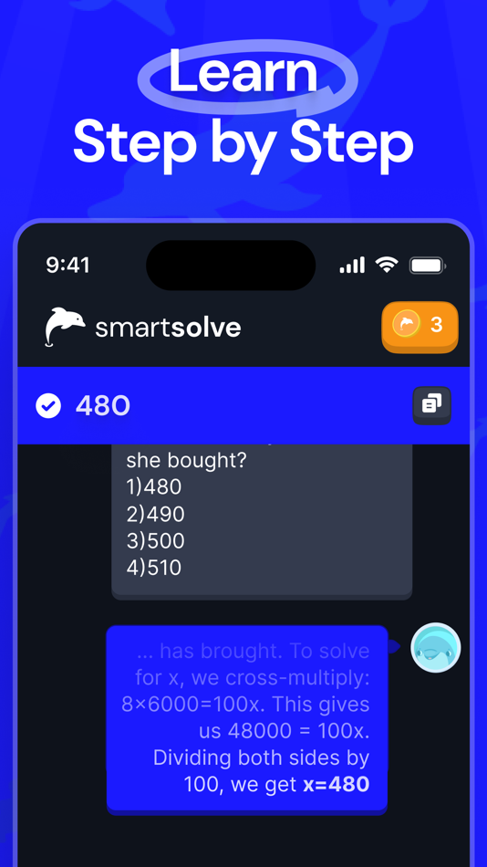#2. SmartSolve: Tutor & Math Help (iOS) 由: SmartSolve