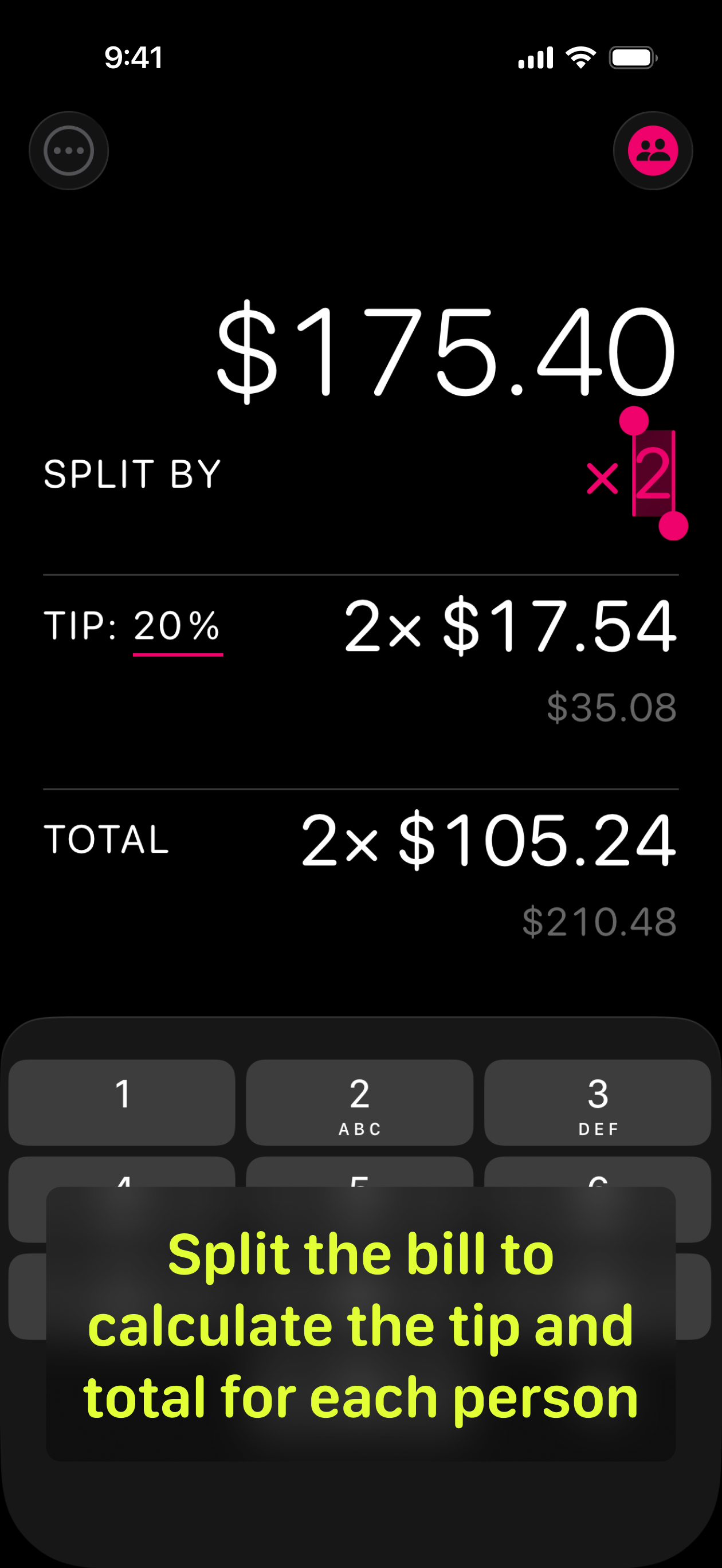 20% Tip Calculator screenshot 3