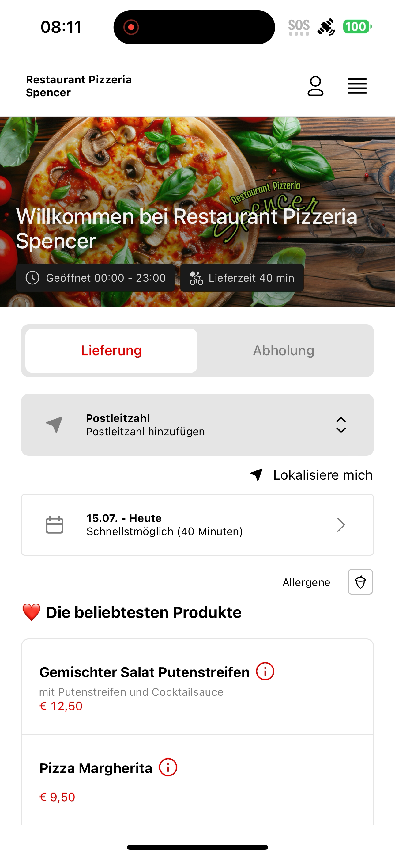 Restaurant Pizzeria Spencer screenshot 6