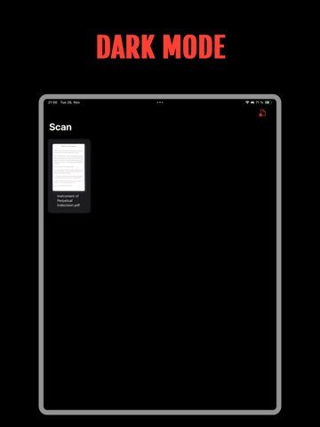 Doculla: AI Document Scanner iPad screenshot