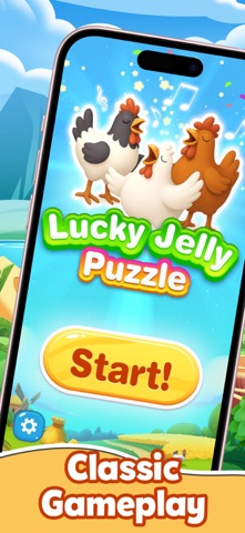 Lucky Jelly Puzzle iPhone screenshot