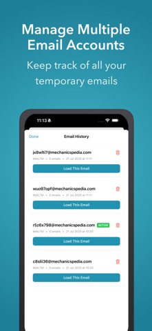 SnapBox Pro: Private Temp Mail screenshot