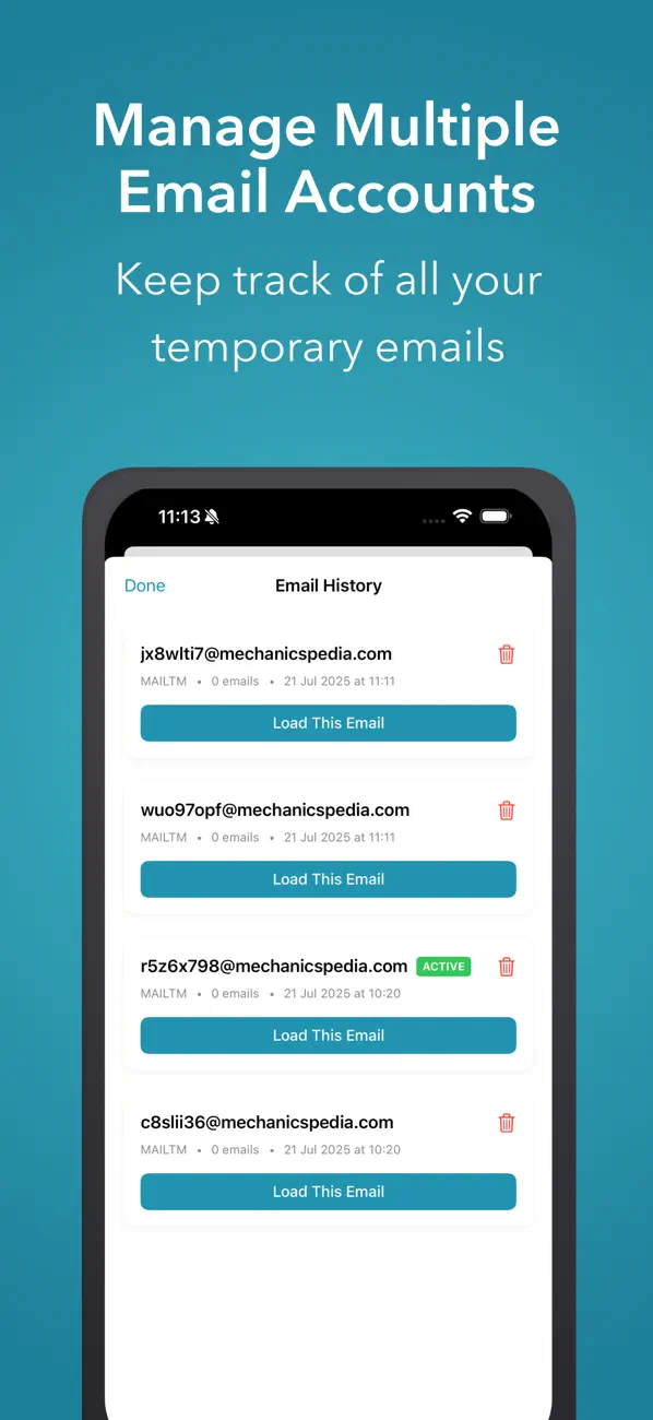 SnapBox Pro: Private Temp Mail Screenshot 6