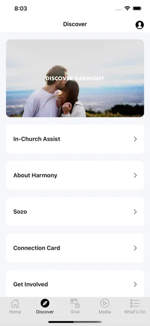 Harmony Church NZ screenshot 2