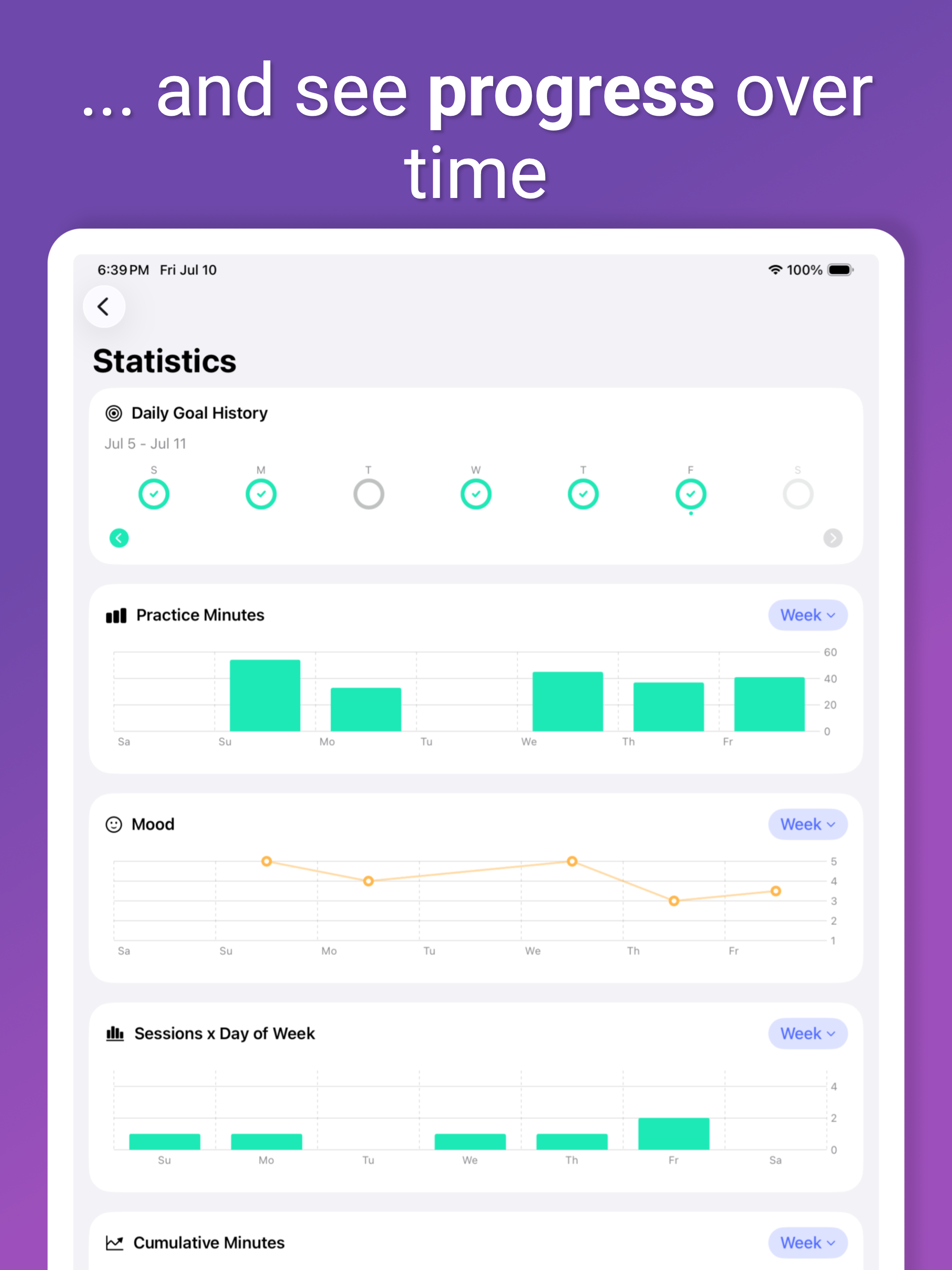 Preludio: Music Practice Log screenshot 11
