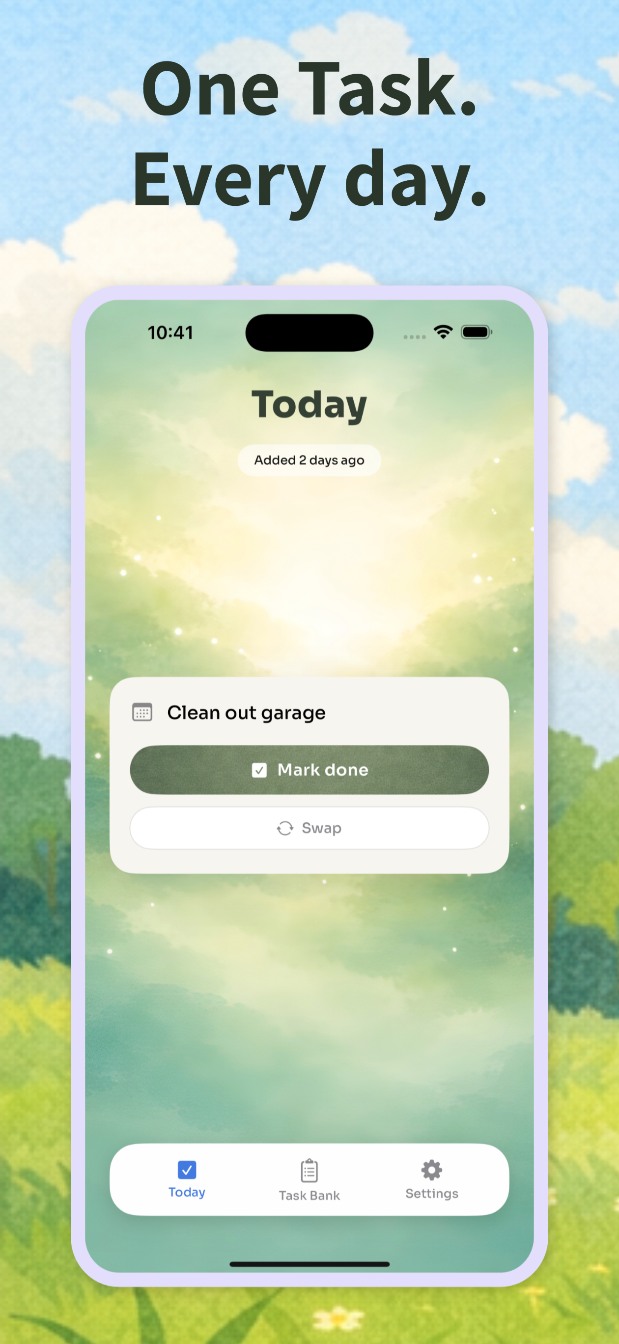 OneToday: Simple Task Picker