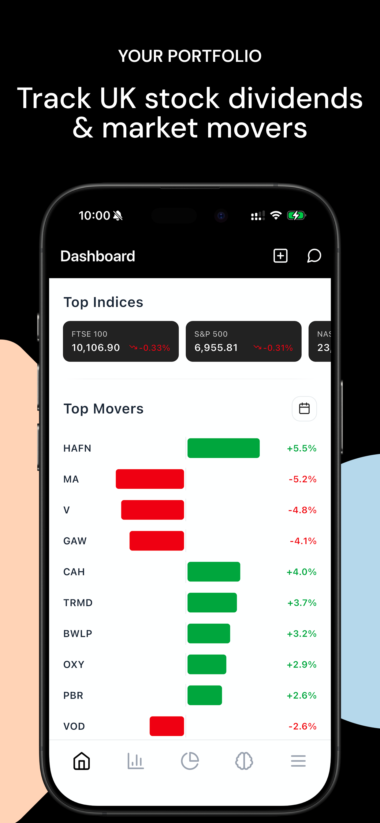 Nestor — UK Dividend Tracker screenshot 2