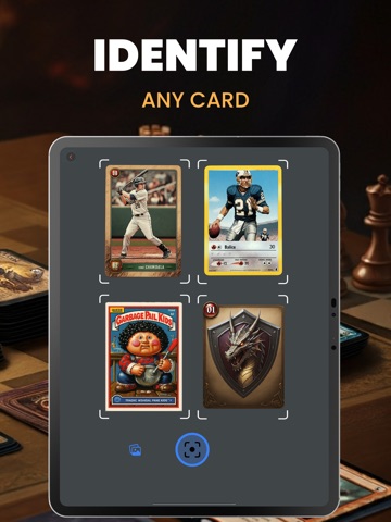 Sports Card Scanner - CADEX iPad screenshot