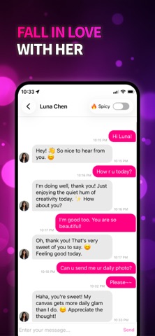 AI Girlfriend - Katarina iPhone screenshot