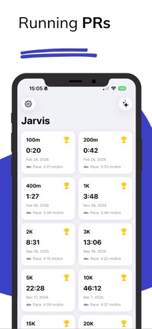 Jarvis - Your runs decoded Screenshot 1 of 2