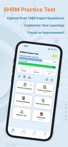 SHRM Practice Test Screenshot 1 of 6