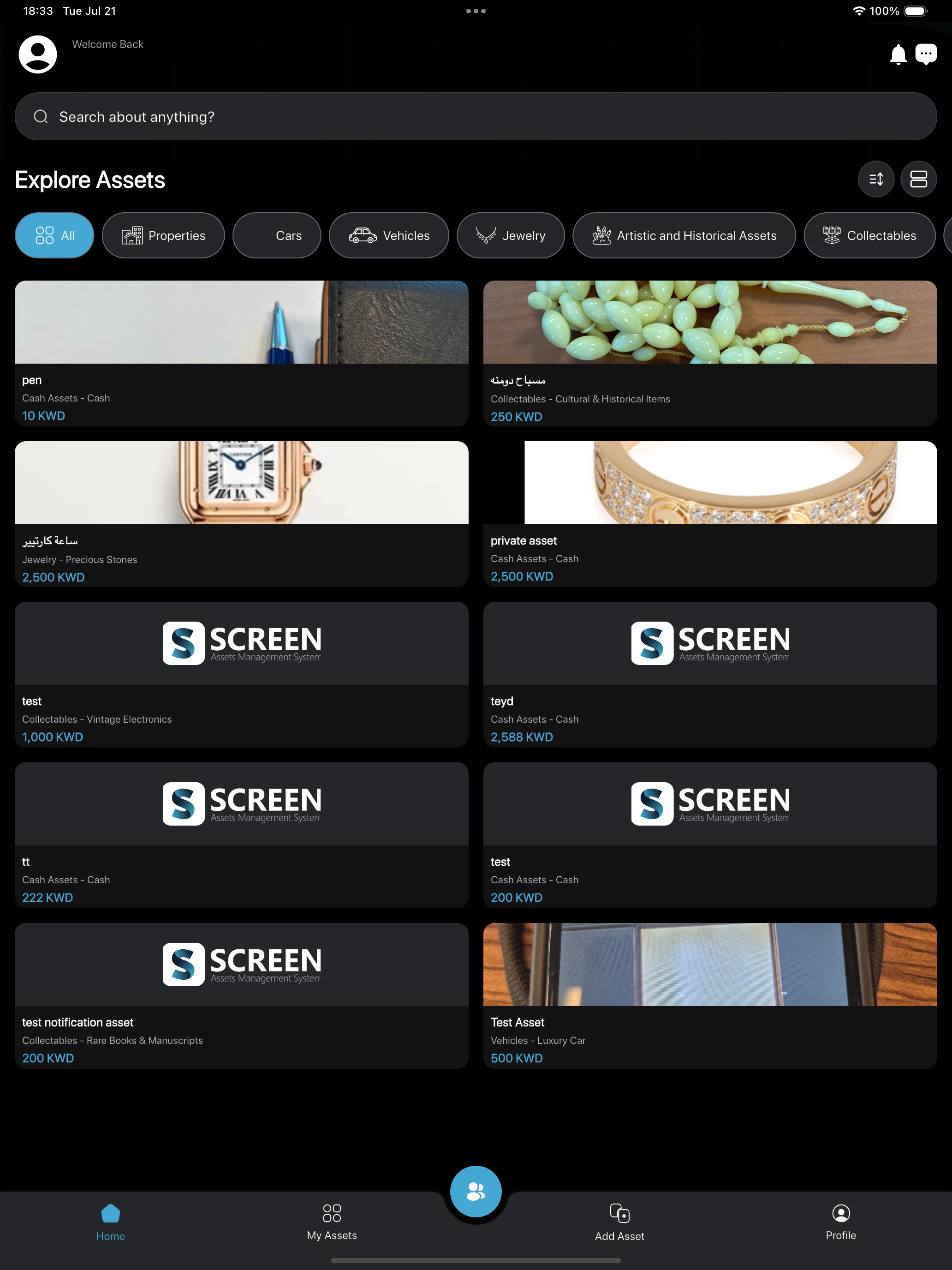 Screen Asset Management System screenshot 11