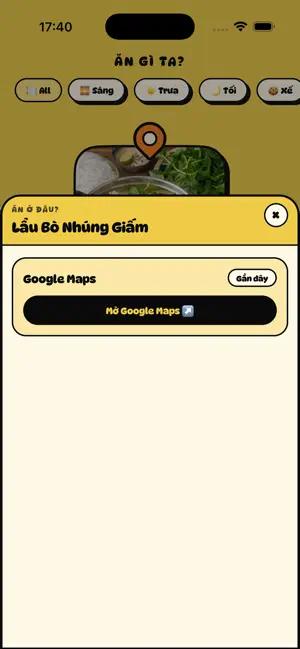 Ăn gì ta ? What to eat screenshot 3