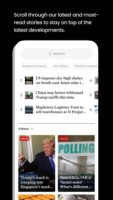 The Business Times iPhone screenshot 10 - News app