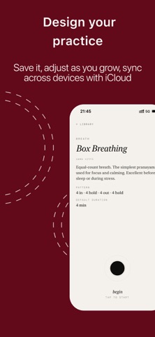 Tabula Rasa: Yoga Timer App Screenshot 1 of 4