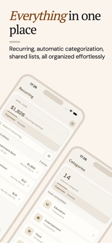 AI Expense Tracker - Papirer screenshot