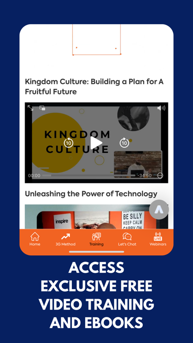 Church Leader Resources Screenshot