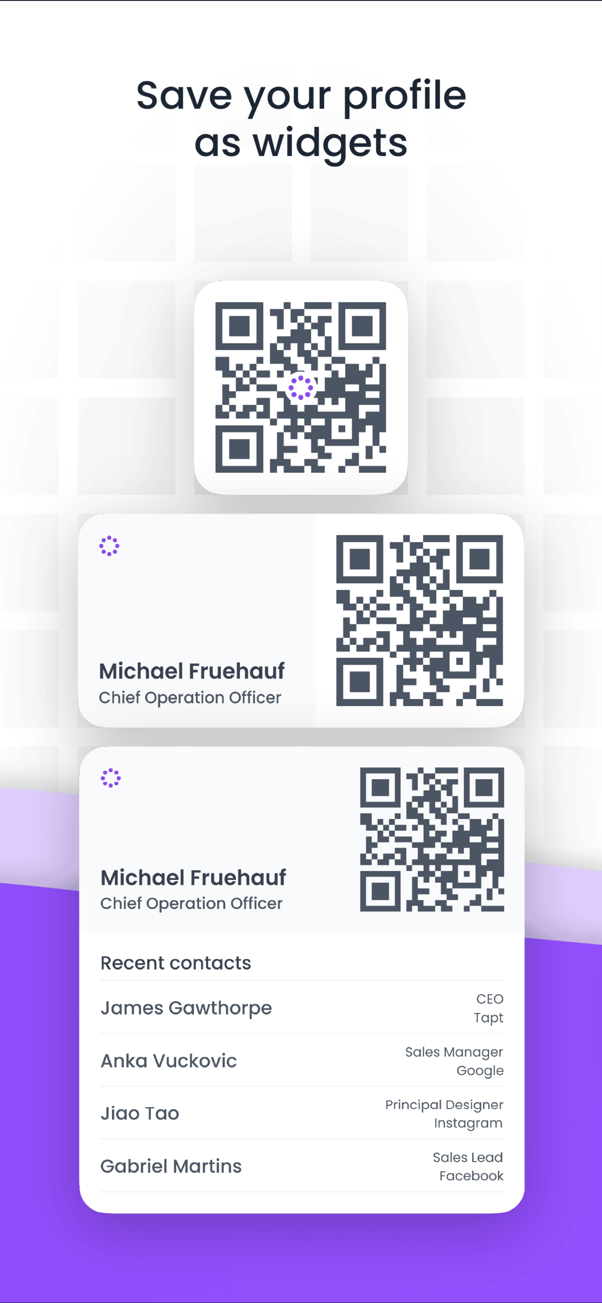Tapt: Digital Business Card screenshot 6