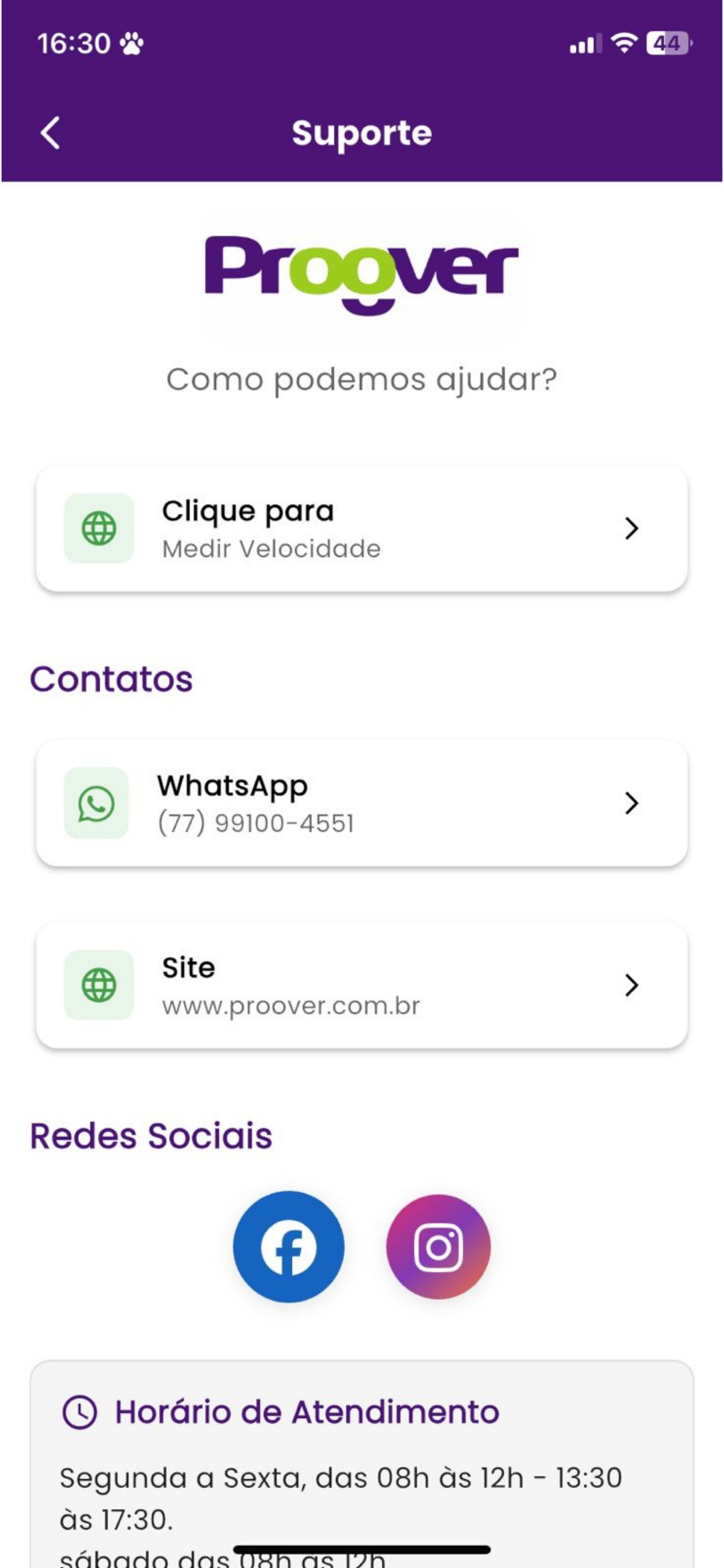 Cliente Proover screenshot 4