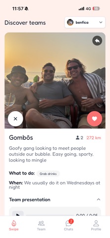 Weclickin screenshot