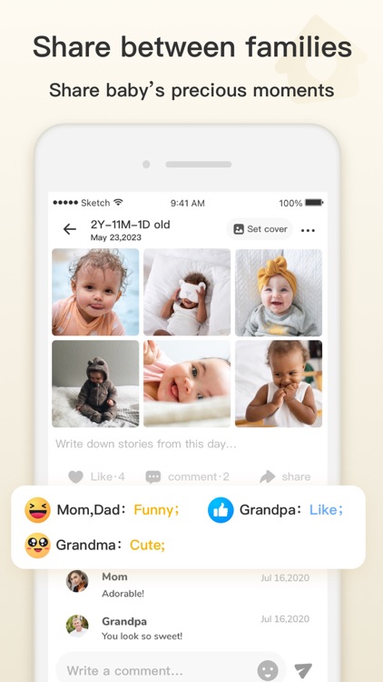Bebememo - Smart Baby Journal screenshot-3