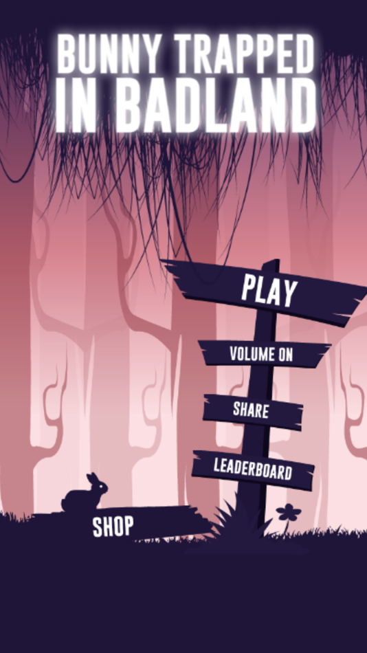 #1. Bunny Trapped In Badland (iOS) By: Essendon Studios