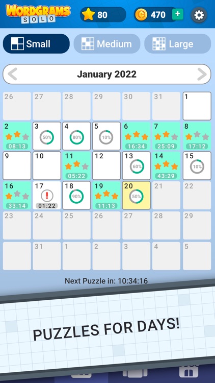 Daily Crossword Arrow Solo