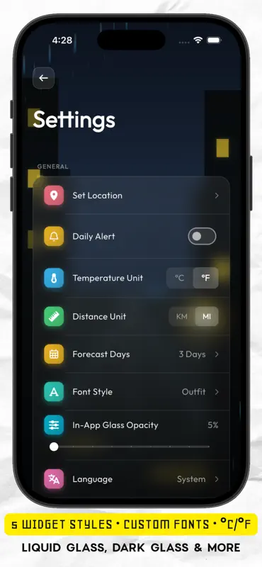 Mini Weather: Cold or Warm screenshot 7 of 8