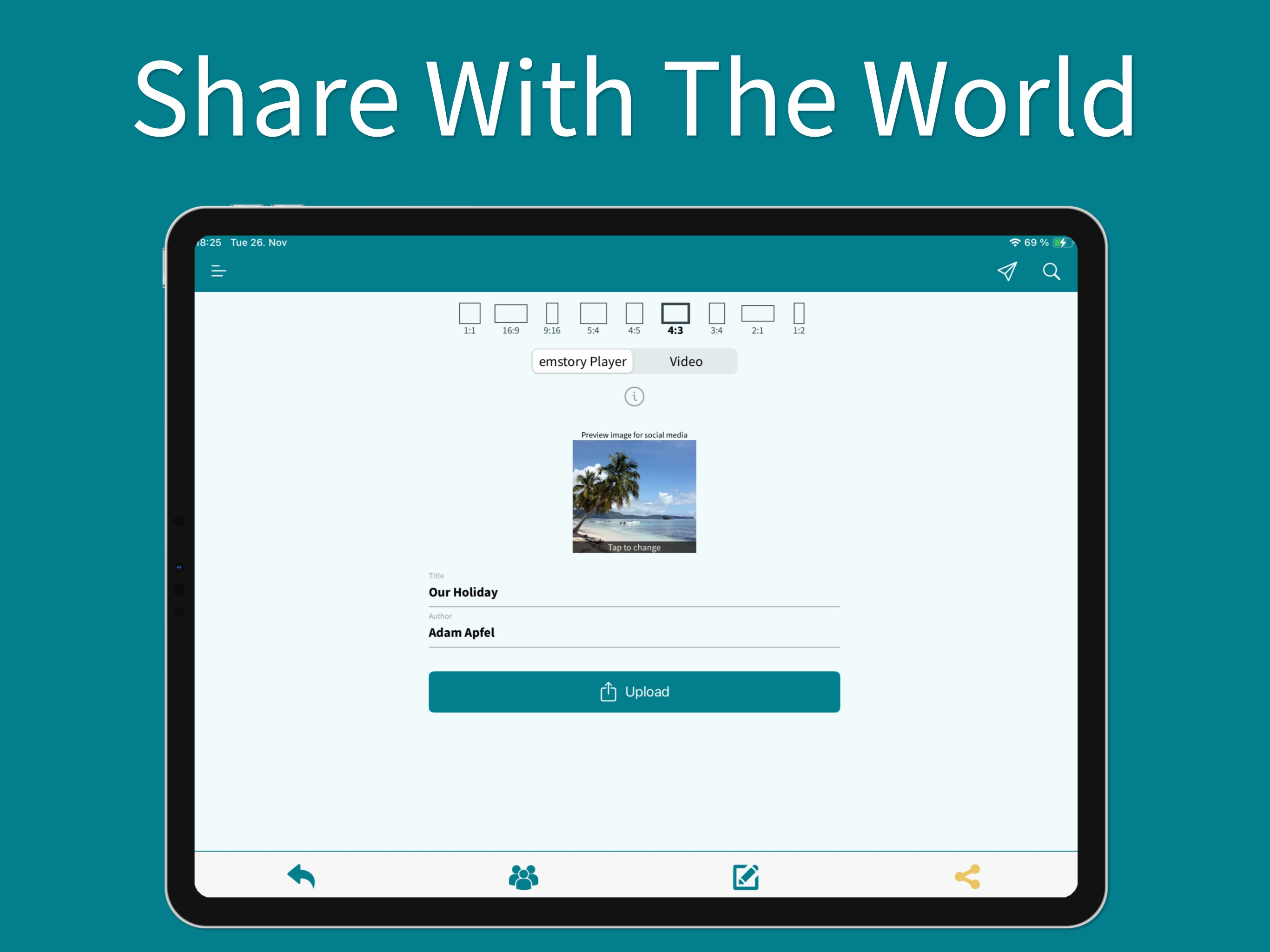 EmStory: storytelling together