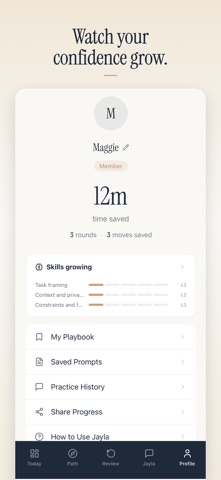 Jayla: Learn AI iPhone screenshot