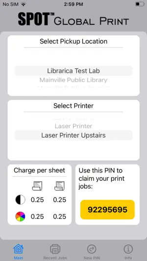 SPOT Global Print screenshot 1