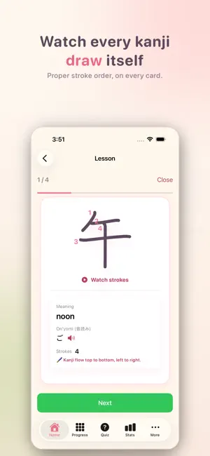 100 Kanji: Japanese N5 Starter screenshot 2