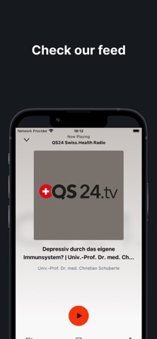 QS24 Swiss.Health Radio screenshot