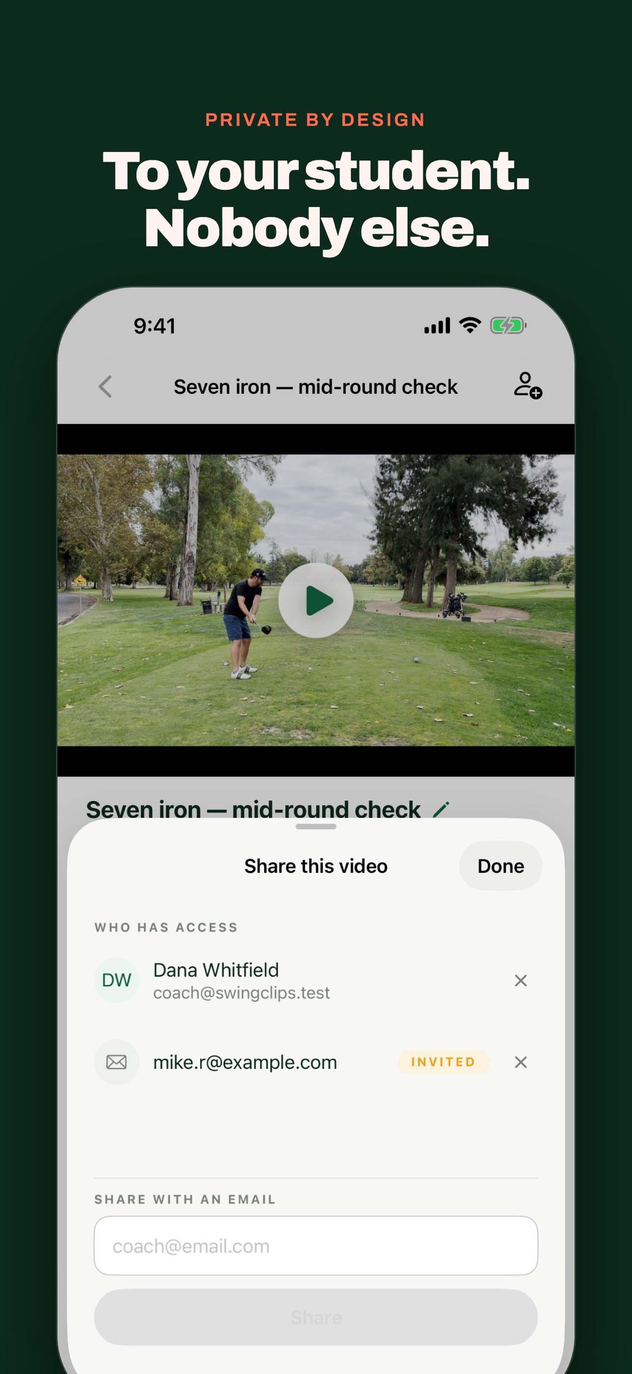 Screenshot 4 of SwingClips - Beyond the Lesson