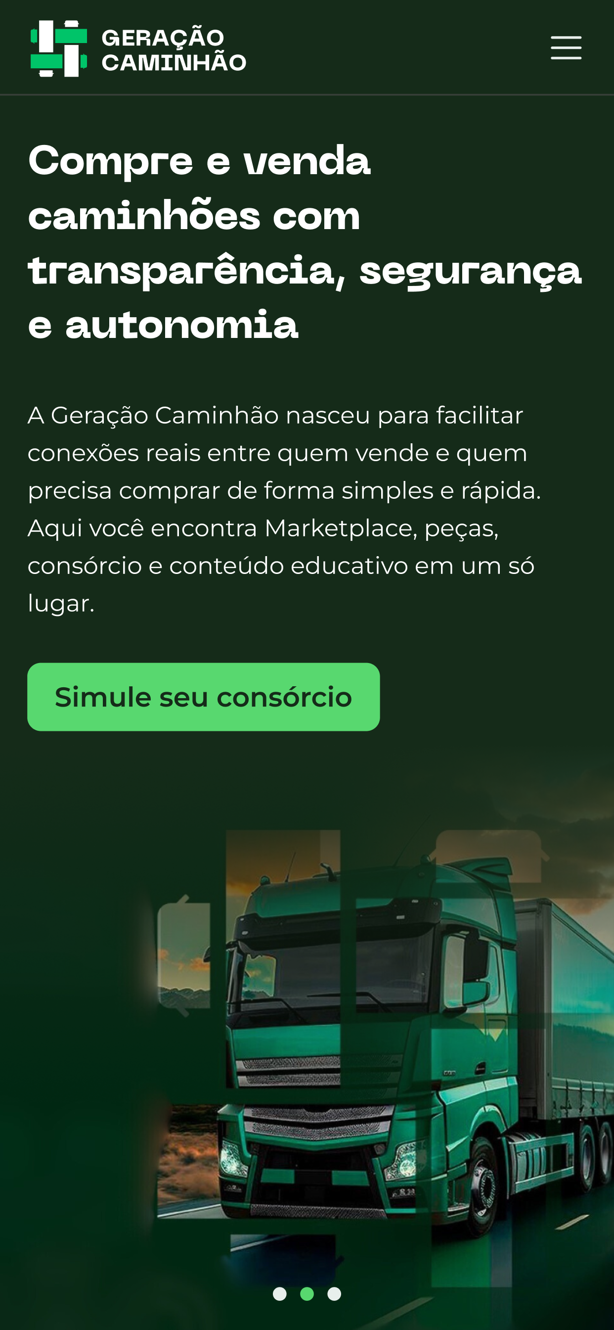 Geração Caminhão screenshot 3