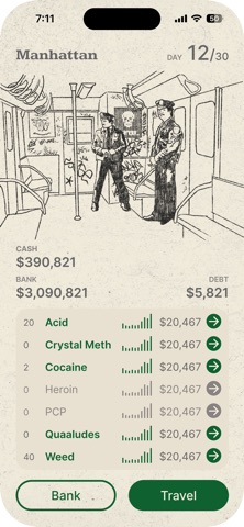 Dope Wars 1987 Screenshot 1 of 4