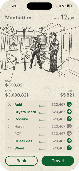 Dope Wars 1987 Screenshot 1 of 4