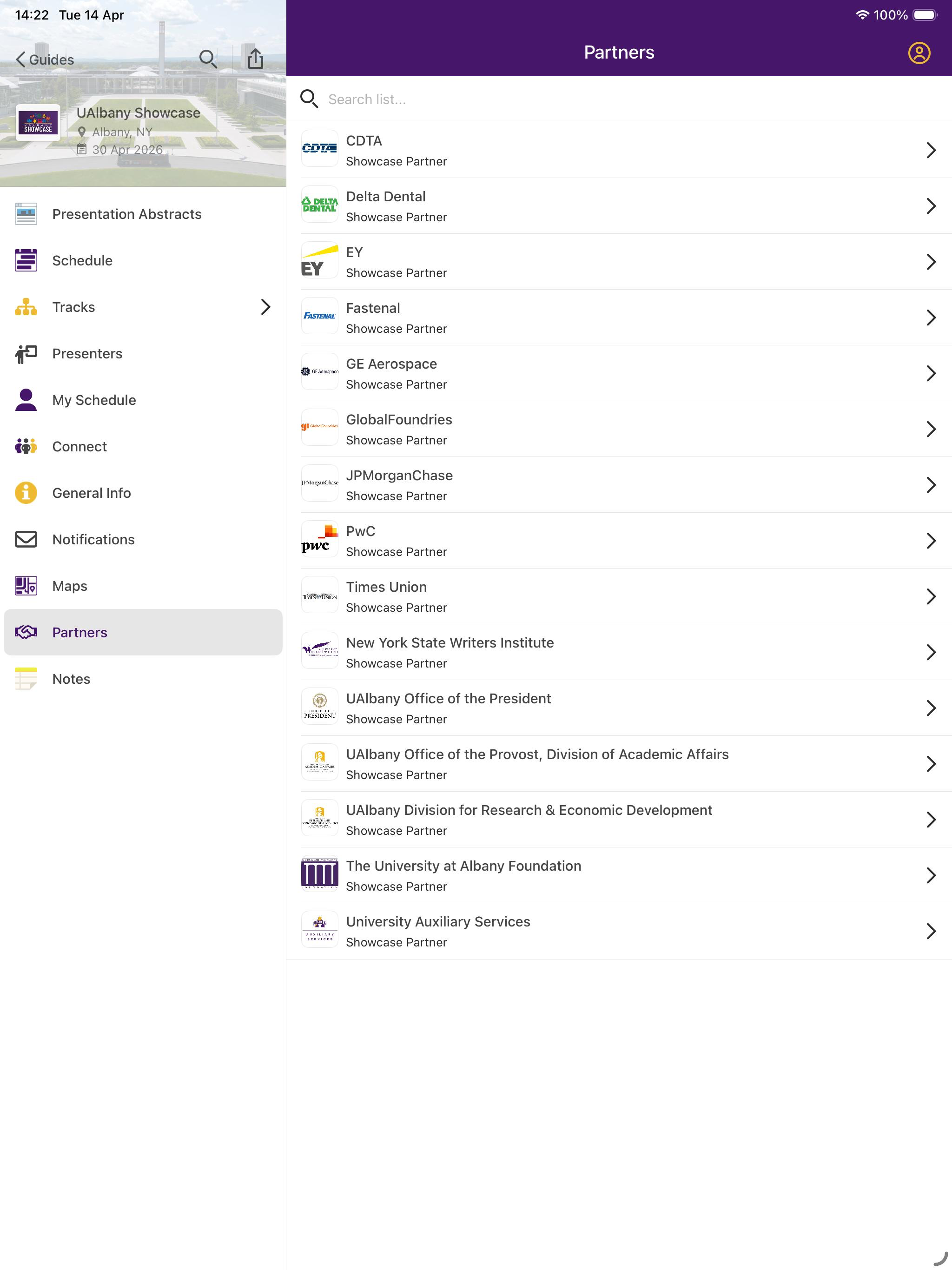 UAlbany Showcase