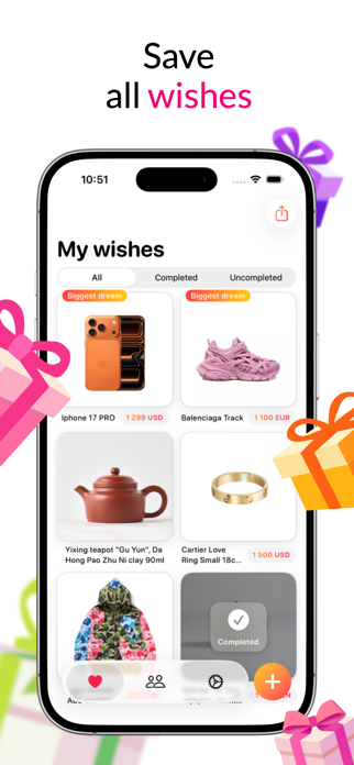 Wishlist Maker - Weeshlist Screenshot 1 of 4